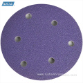 Holes Film Sandpaper Disc Round Shape Abrasive Discs